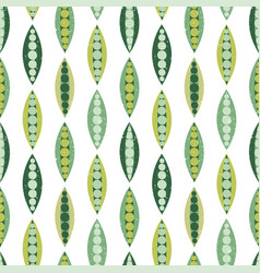 Green Peas Organic Eco Vegetables Seamless Pattern