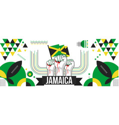 Jamaica National Or Independence Day Banner