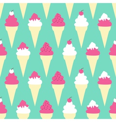 Retro ice cream card Royalty Free Vector Image