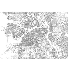 Urban City Map Of St Petersburg Russia