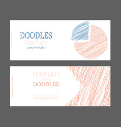 Doodles A Template For Cover Poster Book