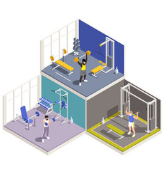 Workout Fitness Isometric Facility