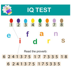 Iq Test Intelligence Puzzle