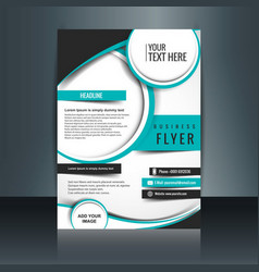 Turquoise Modern Brochure