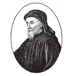 Geoffrey Chaucer Vintage