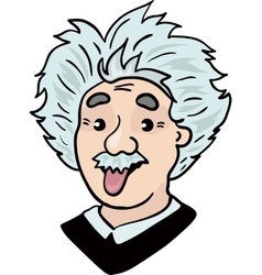 Albert Einstein Portrait With Tongue Out