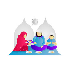 Suhoor Muslim Familiy Design