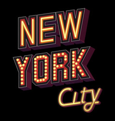 New York City Lettering