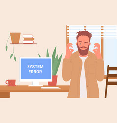 Angry Programmer Vector Images (47)