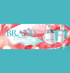 Skincare Spray Bottle Banner Ads