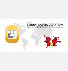 Recovered Covid-19 Patients Donate Blood Plasma