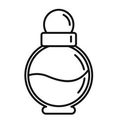 Duty Free Woman Perfume Icon Outline Style