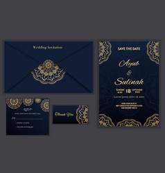 Elegant Wedding Invitation Card Ornaments