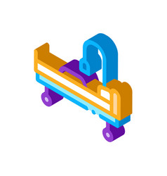 Median Wheelchair Isometric Icon