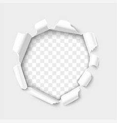 Breakthrough Paper Hole Realistic 3d