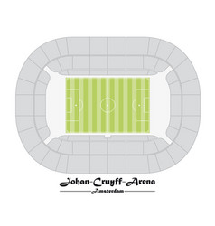 Floor Plan Of The Johan Cruyff Arena In Amsterdam