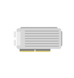 Graphics Card Icon Flat Video Graphic