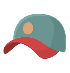 Fabric Cap Icon Cartoon Baseball Hat