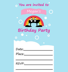 Happy Birthday Party Invitation Template