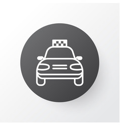 Taxi Icon Symbol Premium Quality Isolated Car