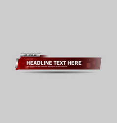 Creative News Lower Third And Banner Template