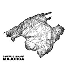 Network Irregular Mesh Majorca Map