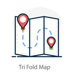 Trifold Map