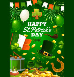 Saint Patricks Day Symbols Irish Spring Holiday