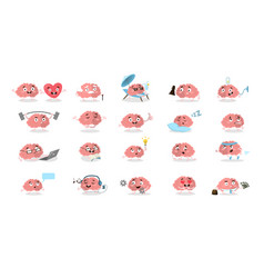 Cartoon Brain Set