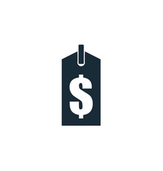 Hang Tag Price Icon Design Template Elements