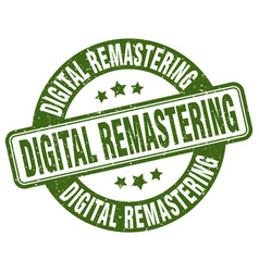 Digital Remastering Stamp Digital Remastering