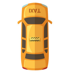 Taxi Top View Passenger Service Car Icon