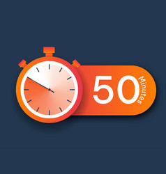 Stopwatch Icon 50 Minutes