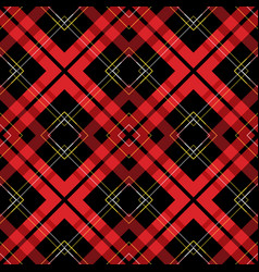 Argyle Seamless Buffalo Plaid Check Pattern