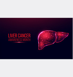 Liver Cancer Awareness Month Concept