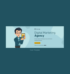 Cover Page Of Digital Marketing Agency