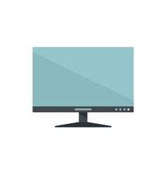 Frameless Monitor Icon Flat Computer