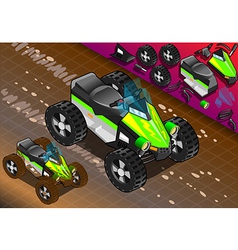 Isometric Quad Bike In Front View