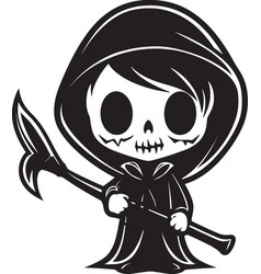 Grim Grin Adorable Little Reaper Emblem Angel Of