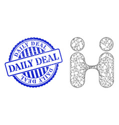 Grunge Daily Deal Stamp And Network Siam Twins