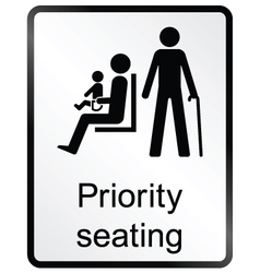 Priority Seat Sign Vector Images (70)