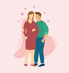 Couple Or Parent Happy For Pregnant Or Pregnancy