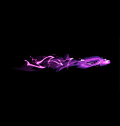 Purple Abstract Lighting Magic Line For Design