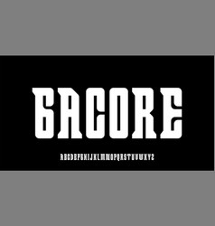 Gacore Unique Varsity Sporty University Font