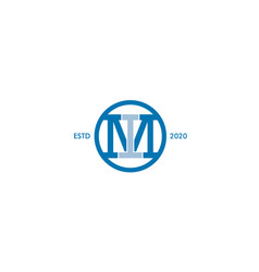 Letter I And Letter M Combination Logo