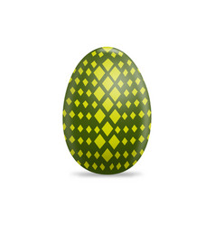 Green Rhombs Easter Egg