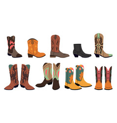 Cowboy Boots Wild West Fashion Boot With