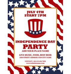 Independence Day Big Party Flyer Poster Design