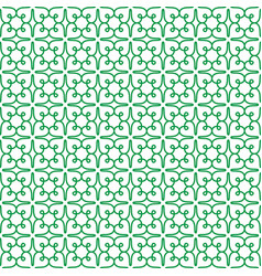 Clover Leaf Line Pattern Logo Design