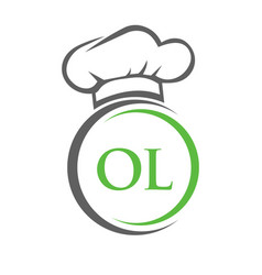 Initial Letter Ol Restaurant Logo Template